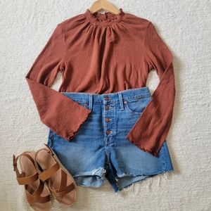 Madewell Mockneck Top
